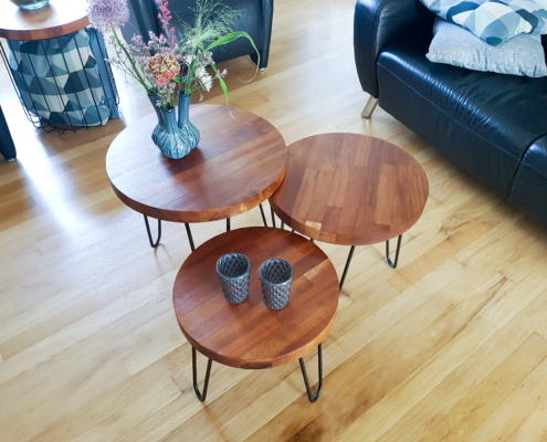Bijzettafeltjes of bijzettafel